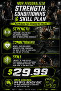 Personalized Strength /Conditioning/Skill Plan